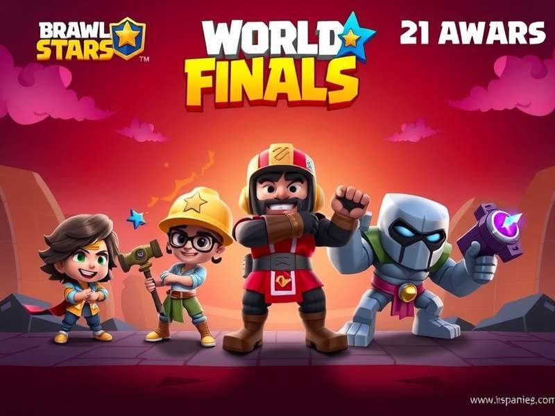 Brawl Stars विश्व फाइनल 2023 का मंच और दर्शक