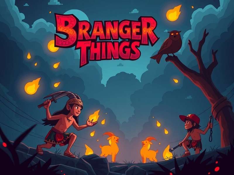 Brawl Stars Stranger Things GOAT मोड गेमप्ले स्क्रीनशॉट