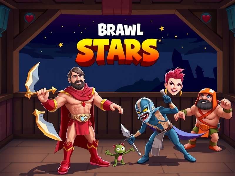 Brawl Stars के सभी ब्रॉलर्स की एक साथ तस्वीर