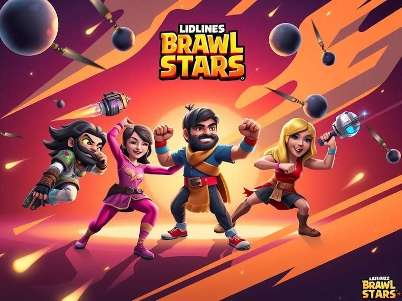 Brawl Stars Esports India टीम प्रतियोगिता में भाग लेते हुए