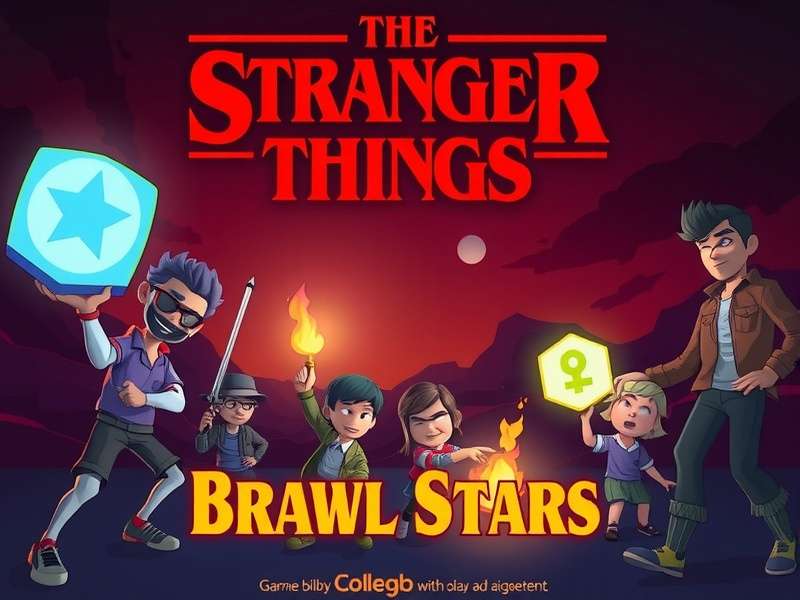 Brawl Stars में Stranger Things Collaboration का गेमप्ले स्क्रीनशॉट