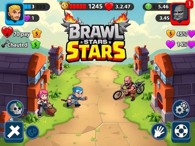 Brawl Stars Unblocked Gameplay Screenshot