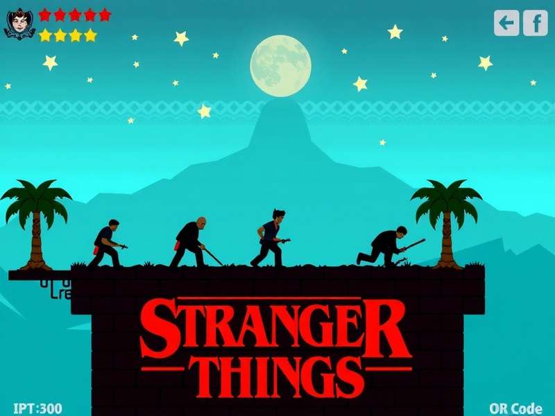 Brawl Stars Stranger Things QR Code उदाहरण