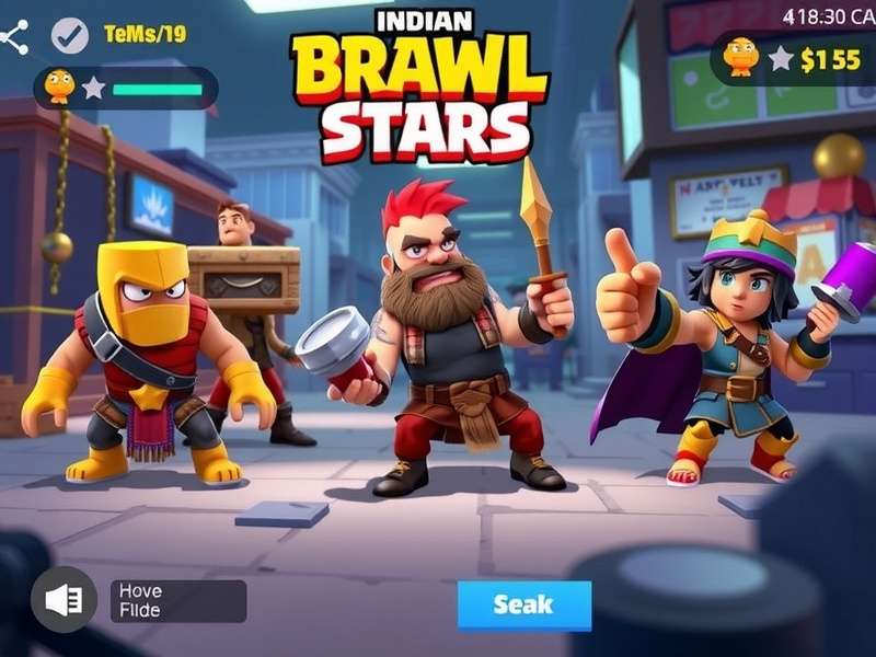 Brawl Stars में Colt का गेमप्ले स्क्रीनशॉट