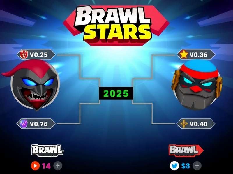 Brawl Stars World Finals 2025 Bracket Diagram