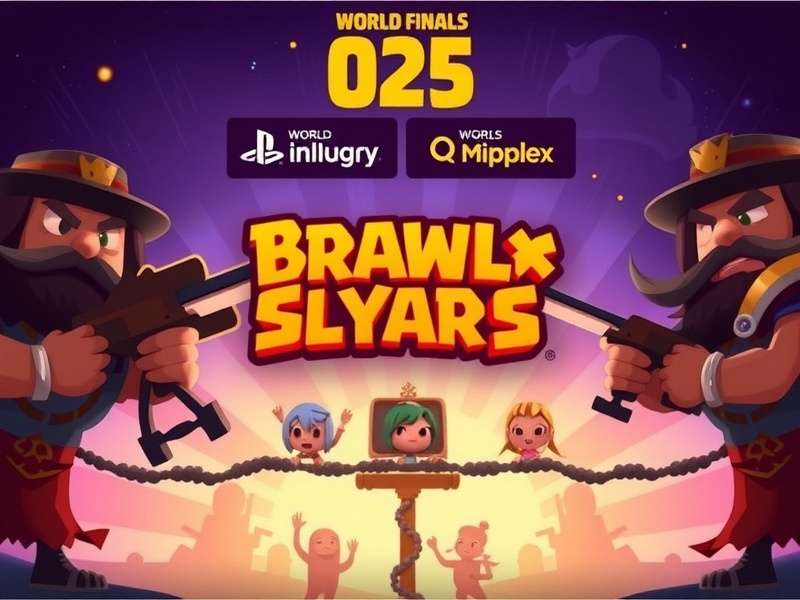 Brawl Stars World Finals 2025 Melodie Stage Design
