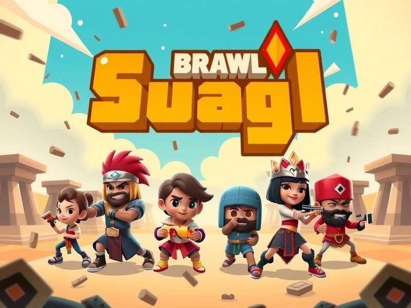 El Primo Brawl Stars में लच्छेदार चाल चलते हुए
