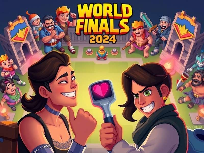 Brawl Stars World Finals 2024 मंच और दर्शक