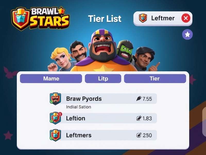 Brawl Stars Tier List October 2023