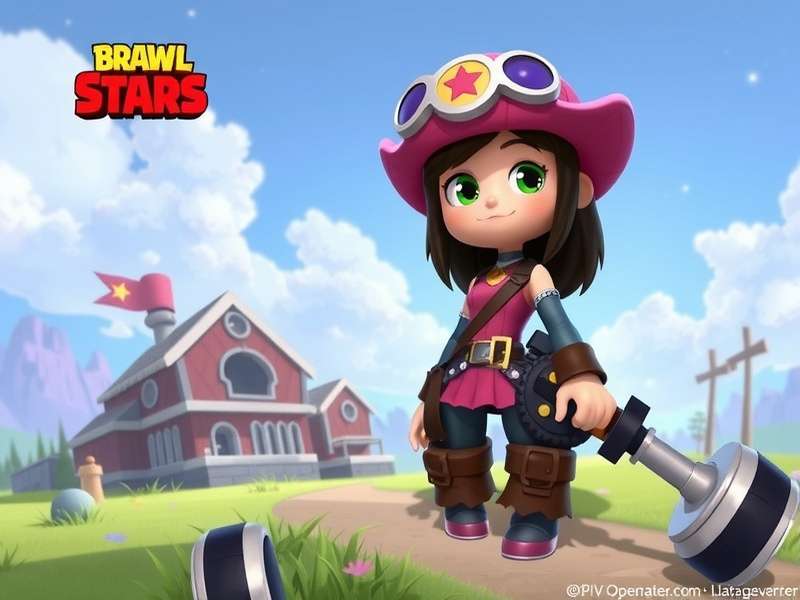 Piper Brawl Stars sniper gameplay illustration