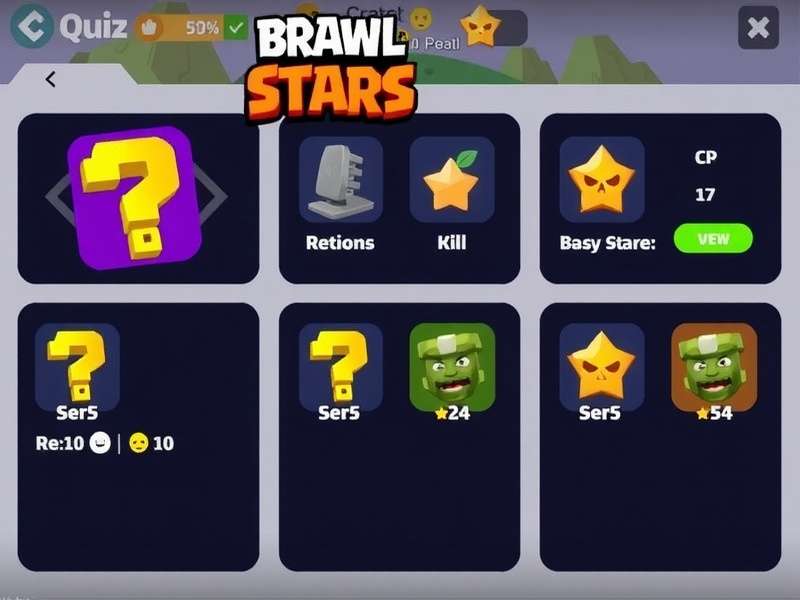 Brawl Stars Quiz Challenge Banner