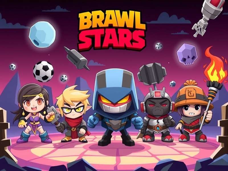 Brawl Stars different game modes showcase