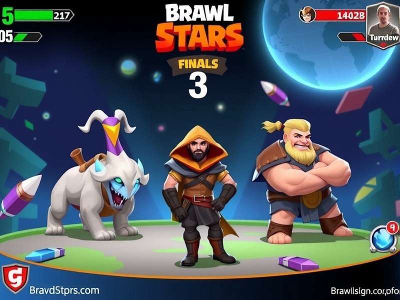 Brawl Stars World Finals 2025 Stage in Mumbai with crowd