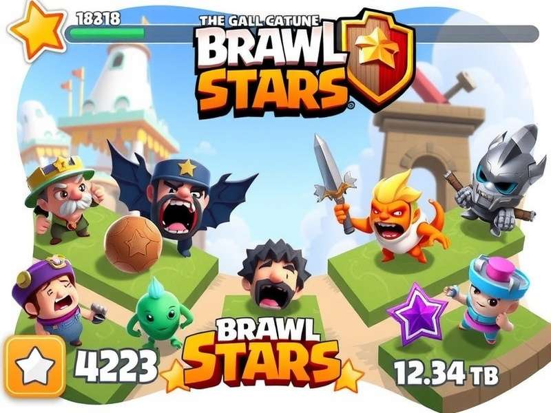 Showcasing advanced Brawl Stars techniques like super chaining and wall peeking