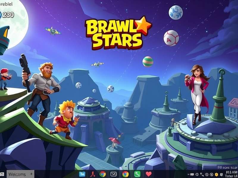 Brawl Stars Desktop Gameplay on PC with Indian Server
