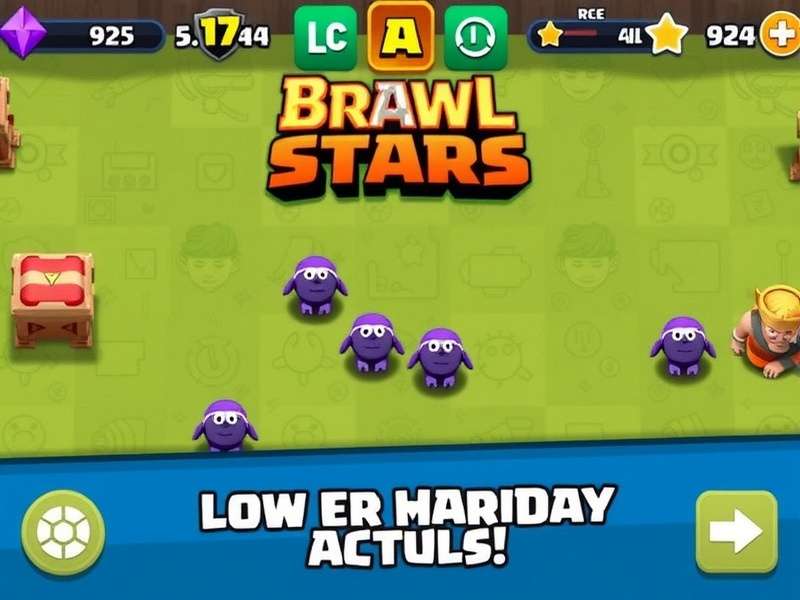 Brawl Stars Gameplay on Mobile Phone