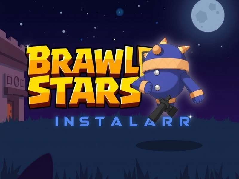 Brawl Stars installation guide on a smartphone in an Indian setting