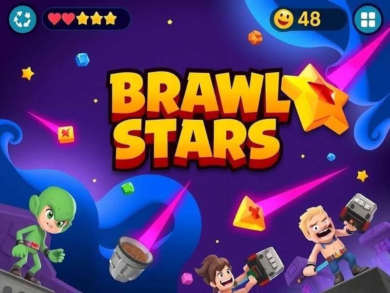 Brawl Stars gameplay on PC screen with emulator interface