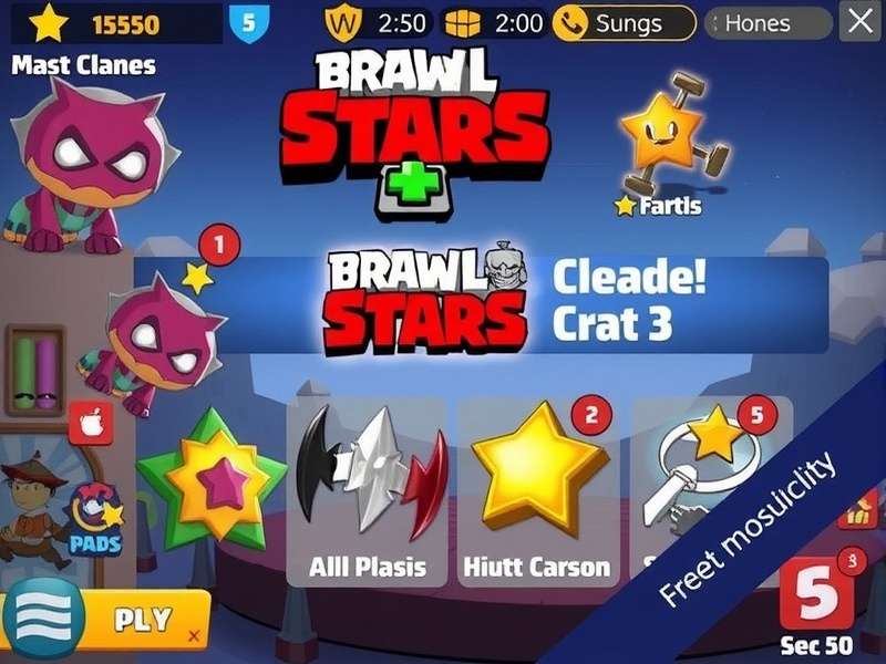 Brawl Stars running smoothly on a Windows PC with high graphics settings