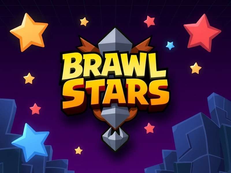 Evolution of Brawl Stars Logo from 2017 to 2024 showing design changes