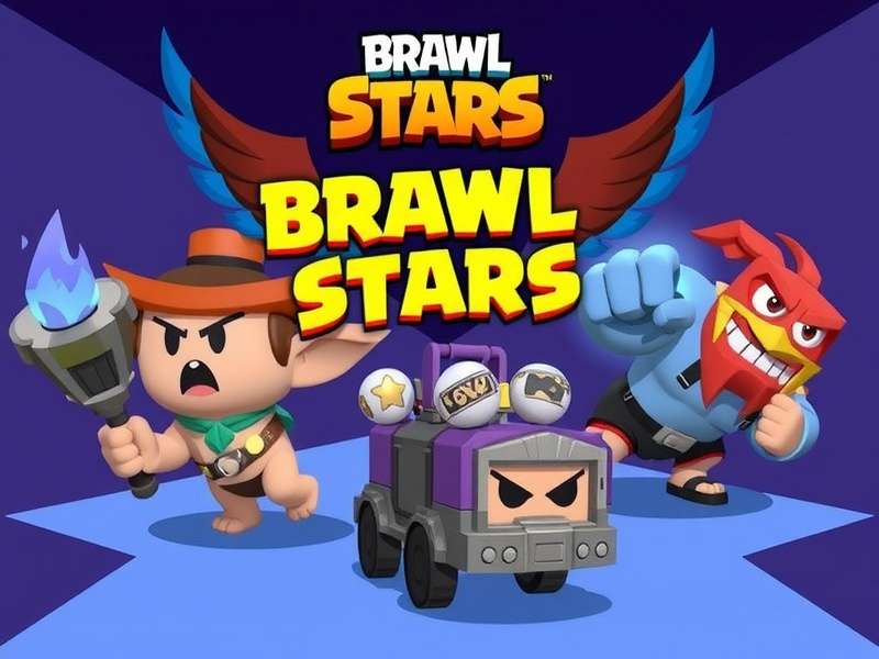 Brawl Stars character collection showing diverse brawlers