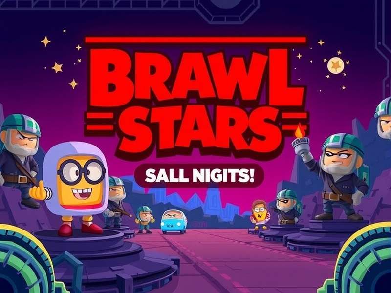 Brawl Stars Stranger Things Update — crossover event banner with Eleven and Demogorgon skins