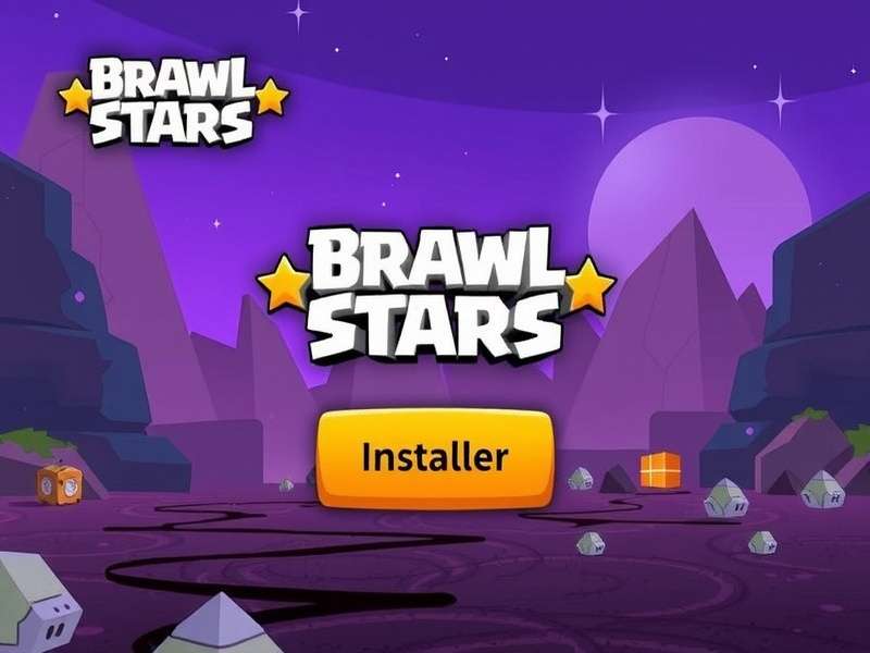 Brawl Stars Installer guide for Indian players featuring mobile device with Brawl Stars gameplay