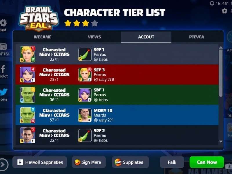 Brawl Stars Character Tier List 2024 – Indian Meta Ranking and Strategy Guide featuring top brawlers like Fang, Charlie, and Cordelius