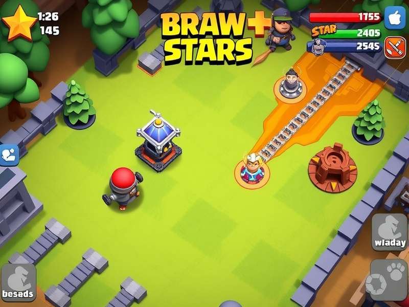 Brawl Stars gameplay action from the Indian server featuring top brawlers and strategies