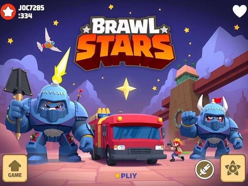 Brawl Stars World Finals 2025 India qualifying event banner with trophy
