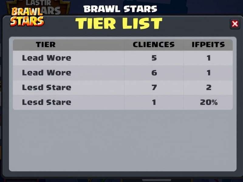Brawl Stars Tier List 2024 - Complete meta guide for Indian players featuring all Brawlers ranked S to D tier