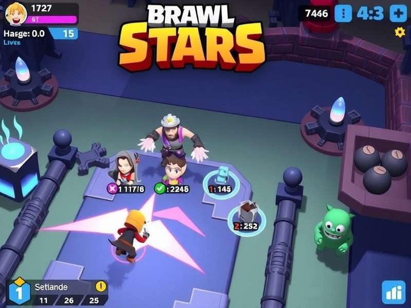 Brawl Stars World Finals 2025 championship trophy and stage setup